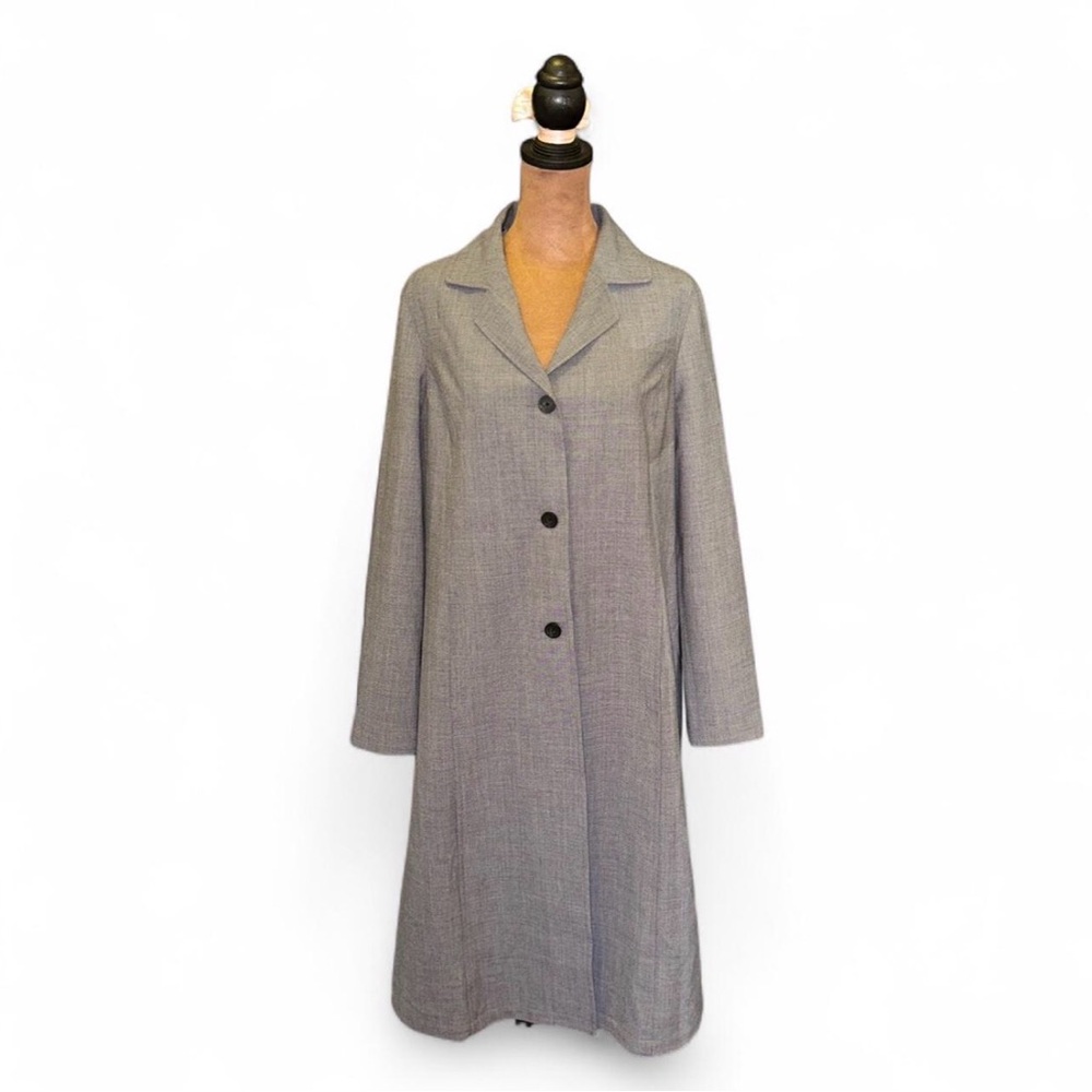 Women's Gray Long Coat NWT Gap Maternity S